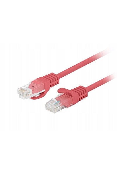Lanberg Cablu patch RJ45 Cat.6 UTP 1.5m Roșu, Pachet de 10 bucăți