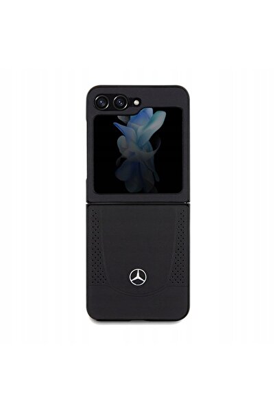 MERCEDES MEHCZF5ARMBK Z Flip5 F731 negru carcasă rigidă din piele Urban