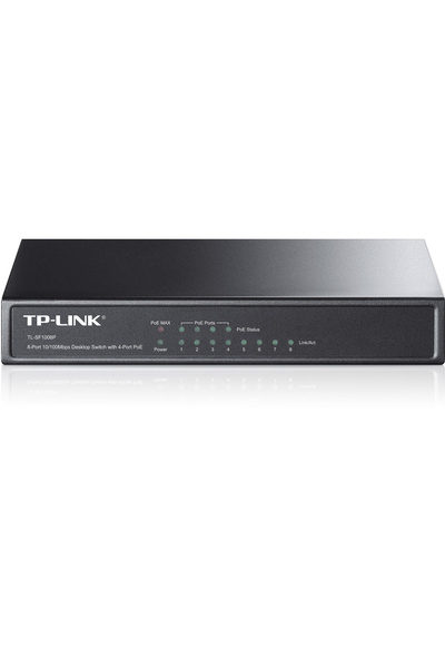 TP-LINK SWITCH TL-SF1008P 8X10/100MBPS (4XPOE)