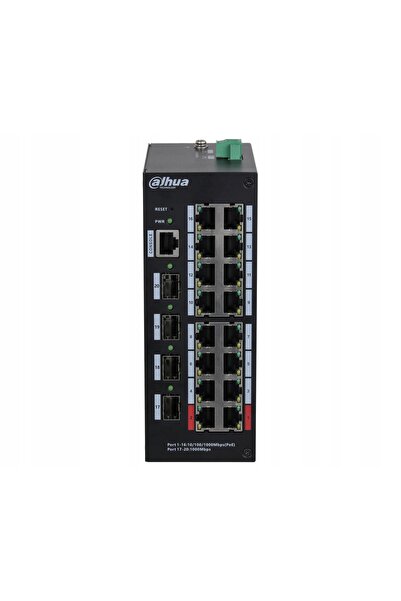 DAHUA SWITCH POE HS4420-16GT-190 cu 16 porturi + 4 x SFP