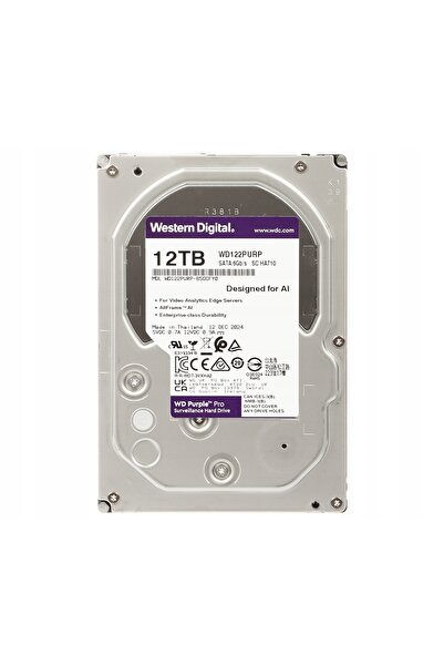 WESTERN DIGITAL HDD pentru înregistrator HDD-WD122PURP 12TB 24/7