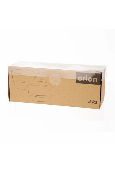 Orion Set de 2 căni mici pentru băut cafea, ceai, plante aromatice