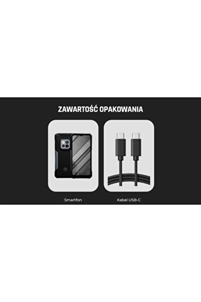 Hammer Smartfon Construction 2 5G 6 GB / 128 GB 5G negru