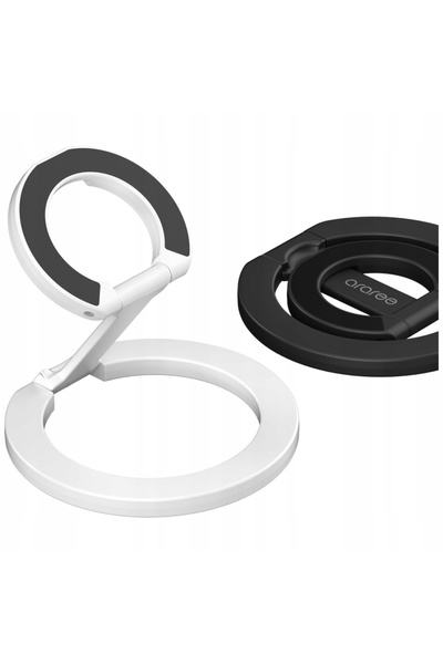 Araree Suport inel A-Ring MagSafe GripTok negru