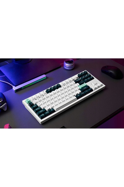 Keychron Q3 HE QMK Carcasă tastatură magnetică wireless albă Q3H-P1
