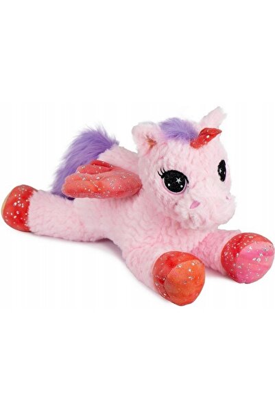 NO BRAND Unicorn cu aripi 75 cm - Jucărie de pluș mare pentru îmbrățișat
