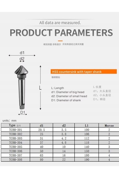 NO BRAND Freză MK4 HSS de 63mm cu canelură la 90 de grade pentru oțel