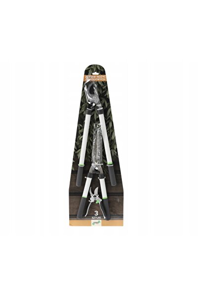 NO BRAND Set de 3 foarfece de grădină pentru tăiat, 20/51/54 cm