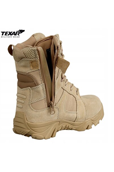 NO BRAND Bocanci tactici Texar Stinger, din piele, militari, cu fermoar later...