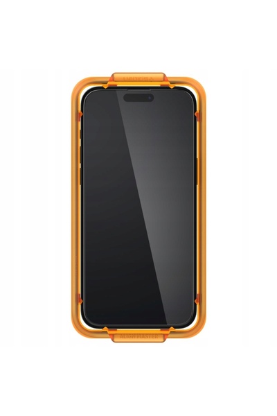 Spigen Sticlă de protecție securizată pentru iPhone 15 Plus ALM Glass FC - ne...