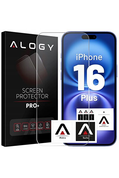 ALOGY HUSĂ MAGSAFE GLAMOUR LUXURY CASE pentru APPLE iPhone 16 Plus + STICLĂ T...