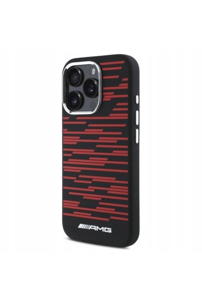 AMG AMHMP16X24SSRRK pentru iPhone 16 Pro Max 6.9 " negru carcasă rigidă Sil