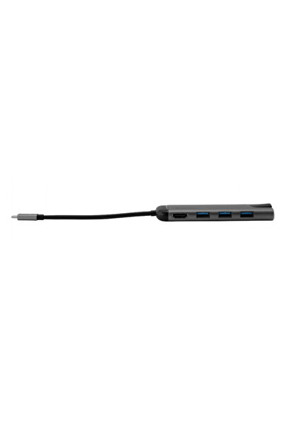 Verbatim Hub USB Multiport 3x USB 3.0, USB-C 3.1, HDMI 4K, RJ45, SD/micro