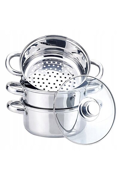 Maestro Aparat de gătit cu aburi 18cm 2L INOX oțel inoxidabil Inducție 2900-18