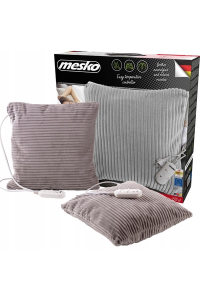 MESKO Perna electrică MS 7429 gri – Căldură liniștitoare pentru articulații ș...