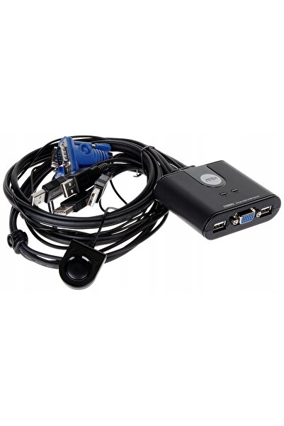 Aten Comutator VGA USB 2 intrări 1 ieșire