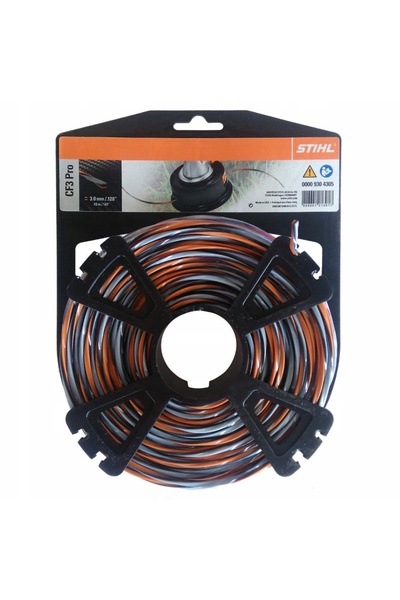 NO BRAND Fir de carbon CF3 Pro 3,0mm rolă 22m 3K Stihl