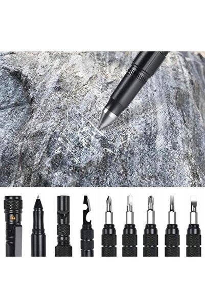 flintronic Pix tactic 14-în-1, Super Gadget pentru Cadou, Pix tactic Super