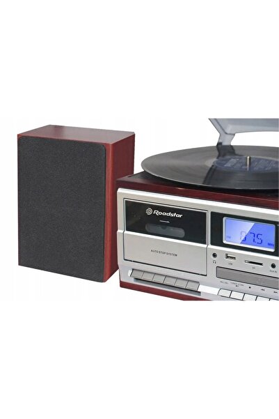 NO BRAND Gramofon ROADSTAR HIF-8892 CD AUX USB BT Lemn