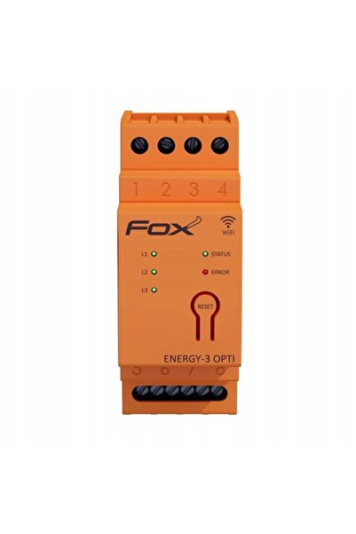 F&F DİZAYN MONITOR CONSUM ENERGIE 3F 100A FOX ENERGY-3 WI-FI F&F Wi-MEF-3-OPT...