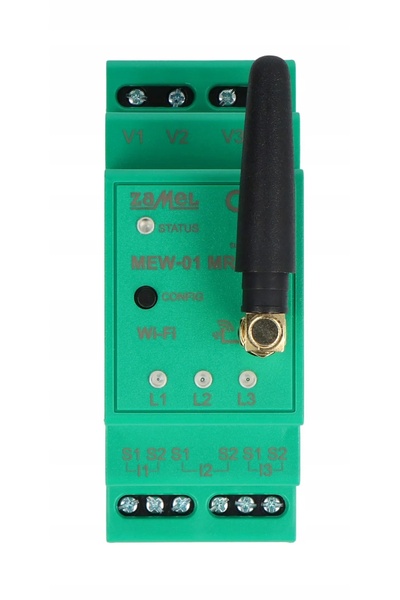 NO BRAND Zamel Supla MEW-01 MRP WiFi 3F+N monitor de consum de energie electrică