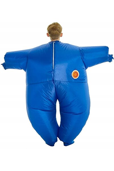 ARENA Costum gonflabil Morph albastru de Halloween pentru copii, albastru gon...