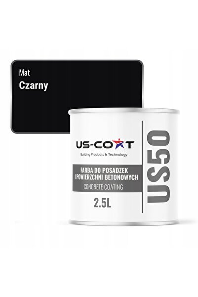 NO BRAND Vopsea protectoare pentru pardoseli din beton, negru RAL 9005, 2,5L,...