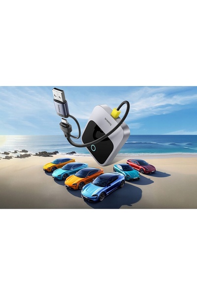 Baseus Adaptor Călătorie Sigură CarPlay Gri
