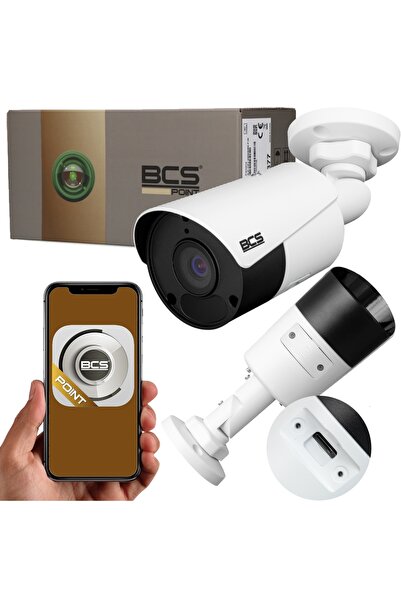 BCS Cameră IP 5MPx BCS-P-TIP15FSR5 SkyLight IR50m de exterior, slot SD 256Gb