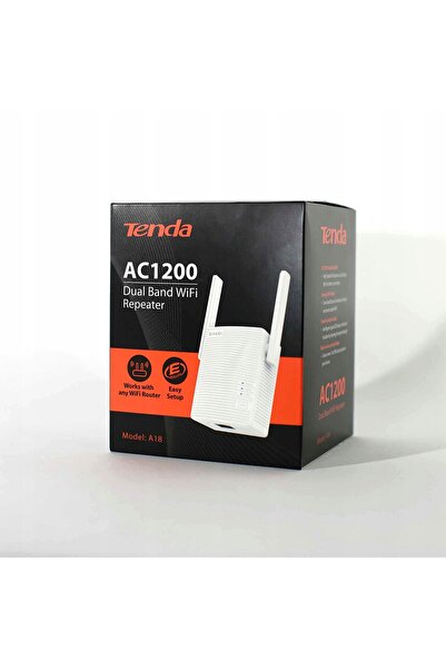 Tenda Amplificator de semnal WiFi A18 AC1200, 2,4/5GHz