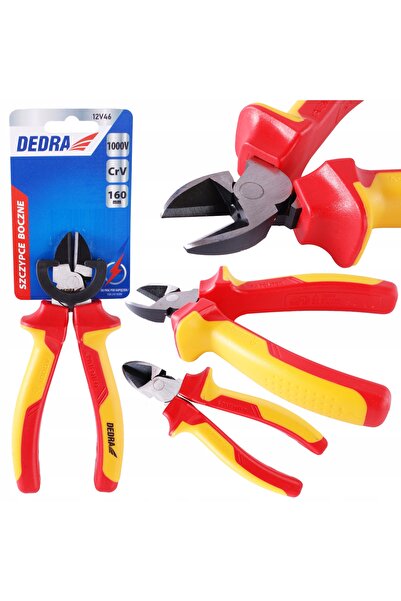 dedra Clește izolat cu vârfuri ascuțite 160MM VDE 12V46