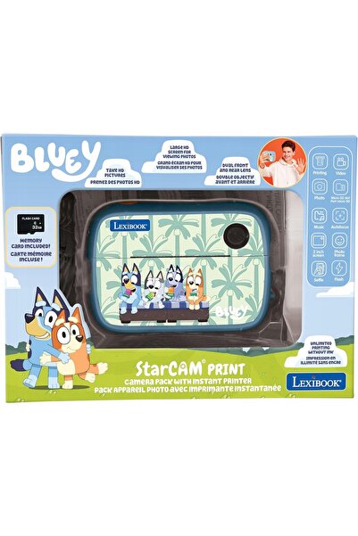 LEXIBOOK Cameră instantanee de jucărie Bluey DJ150BY
