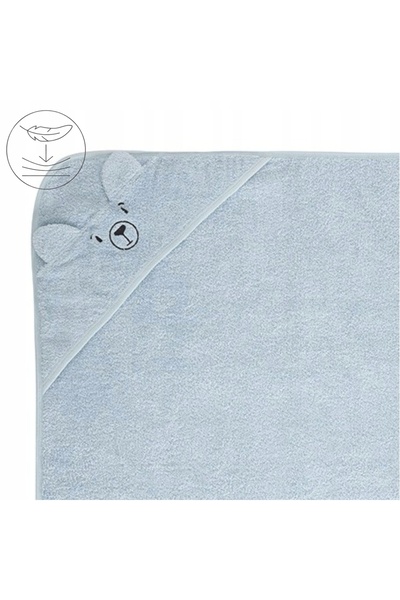 NO BRAND Pătură de înfășat bebeluși, din bumbac moale, 90x90, albastru