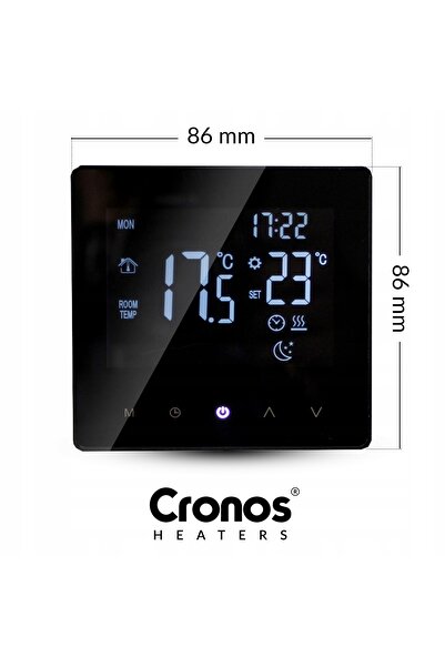 NO BRAND Termostat electronic TUYA WiFi LCD tactil pentru controlul temperatu...