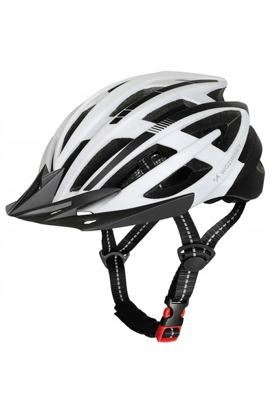 WOZINSKY CĂȘTĂ DE BICICLETĂ MTB CU VENTILAȚIE, UȘOARĂ, REGLABILĂ, LUMINĂ LED ...