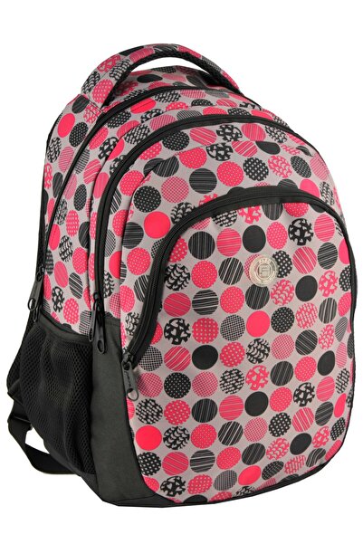 NO BRAND Rucsac școlar PASO YOUTH pantone, negru, pentru fete
