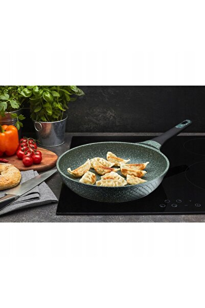 Konighoffer Tigaie de inducție GRANITE, tigaie cu înveliș de marmură, 28cm, G...