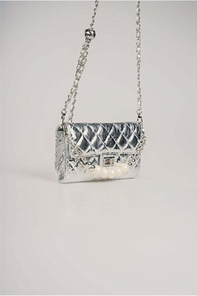 ÇÇS Mini Capotone Neck Bag, Handbag Shiny Patent Leather
