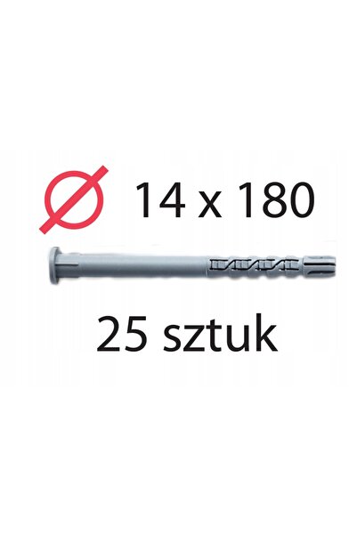 NO BRAND Șuruburi pentru tricouri 14x180 (25 buc.) ramko prytokov
