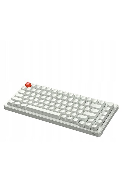 NO BRAND Tastatură cu fir SMX Kishu Honey Switch Lumos albă