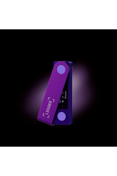 NO BRAND Portofel Ledger Nano X mov ametist