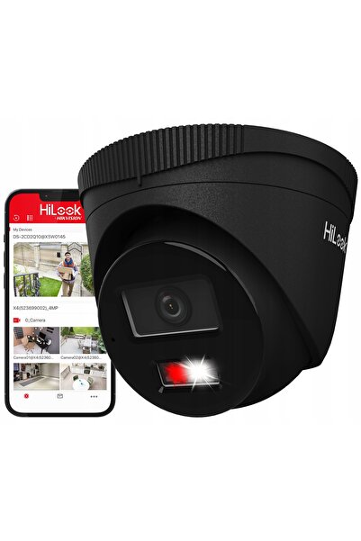 NO BRAND Cameră IP 6MPx IPC-T260HA-LU BLACK Negru PoE HiLook de la Hikvision ...