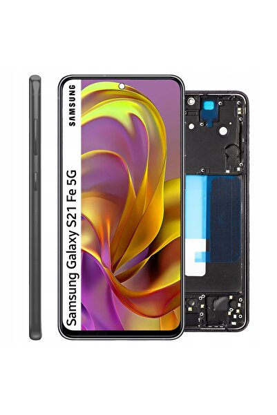 NO BRAND Display pentru Samsung Galaxy S21 FE 5G Ecran LCD Incell Ramă SM-G990B