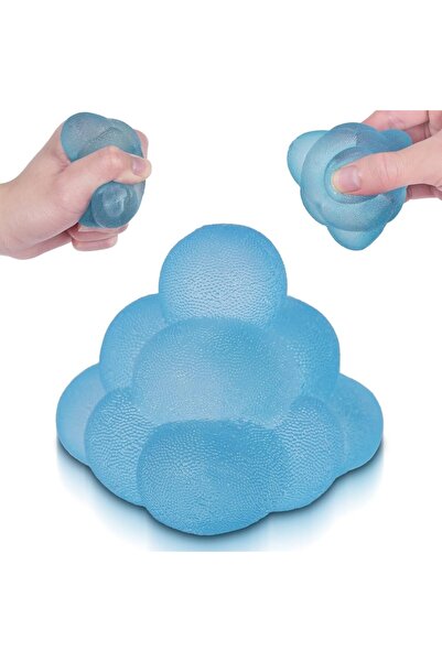 OEM Jucarie Antistres Minge cu Margele de Gel, Squishy Senzorial Frosted, Bil...