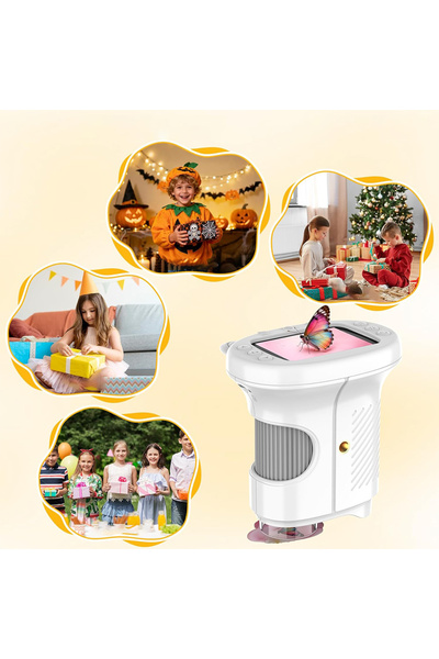 bedee Microscop digital educațional mini de 2MP 1000X pentru copii, cadouri d...