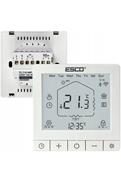 NO BRAND Regulator TC-720 WIFI Controler Wireless pentru Centrală Termică COM...