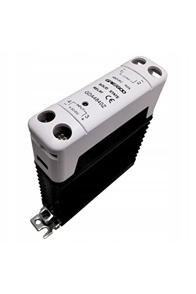 NO BRAND Releu SSR GDA4840Z (40A; 4-32VDC) DC-AC; pe șină DIN; cu radiator