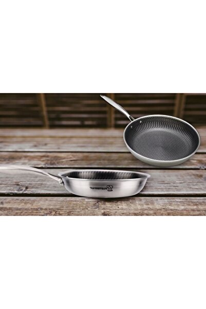 Masterpan Tigaie din oțel cu strat tip fagure 30cm – CALITATE PREMIUM