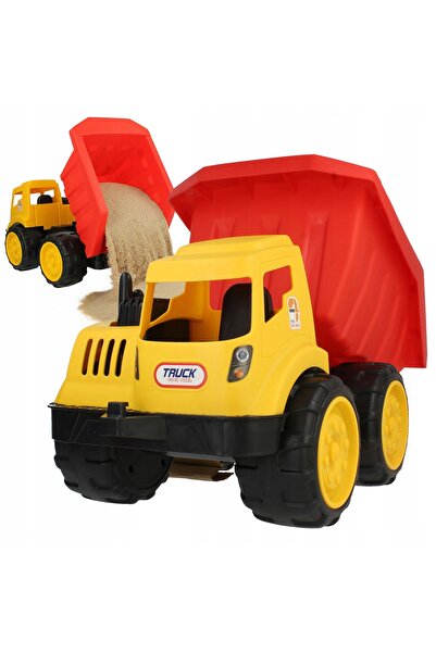 NO BRAND Camion cu roți mari, jucării de nisip, vehicul de construcții, bascu...