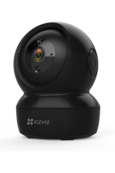 EZVIZ Cameră WiFi FullHD C6N NEAGRĂ, Rotativă, cu Microfon și Difuzor